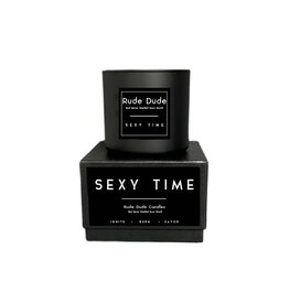 Rude Dude Men Sexy Time - Rude Dude Men Candle, 18oz