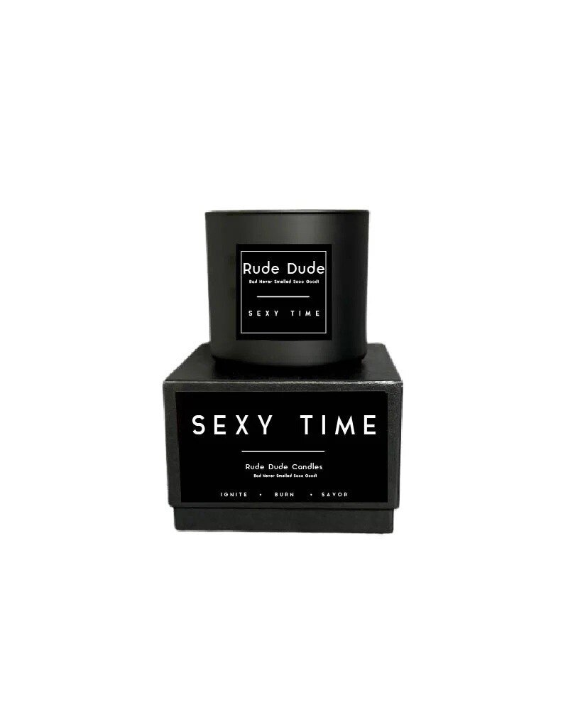 Rude Dude Men Sexy Time - Rude Dude Men Candle, 18oz