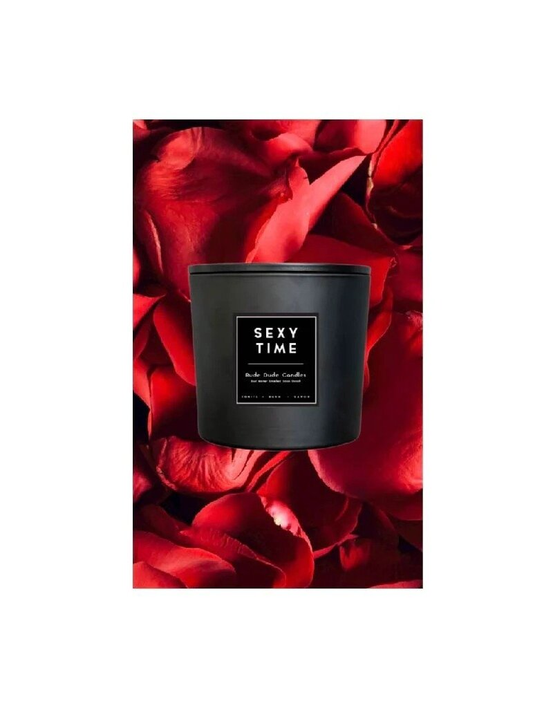 Rude Dude Men Sexy Time - Rude Dude Men Candle, 18oz