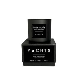 Rude Dude Men Yachts - Rude Dude Men Candle, 18oz