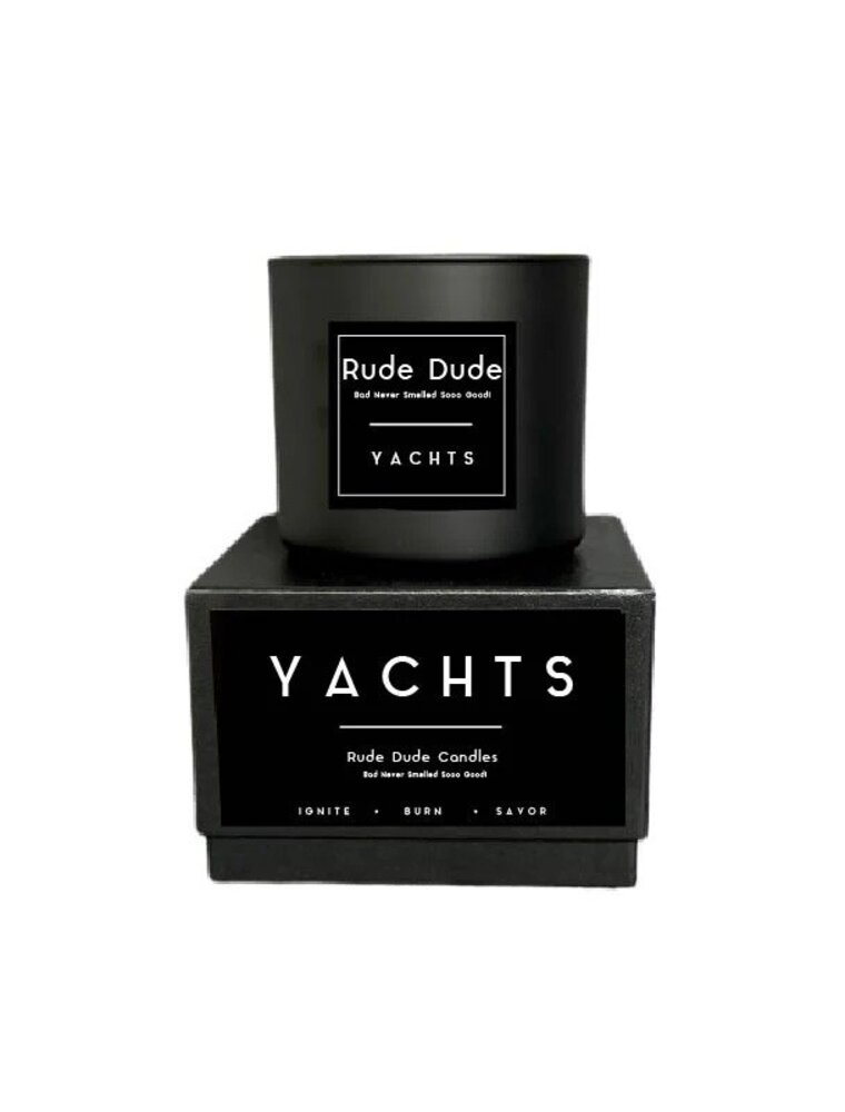 Rude Dude Men Yachts - Rude Dude Men Candle, 18oz