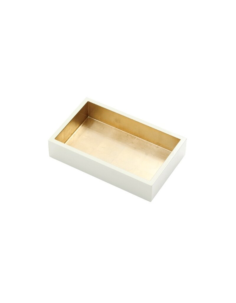 Caspari Guest Towel Holder - Ivory