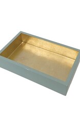 Caspari Guest Towel Holder - Celadon