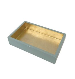 Caspari Guest Towel Holder - Celadon