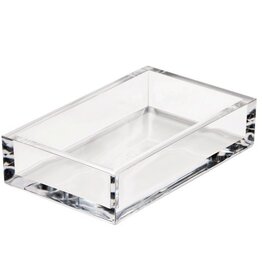 Caspari Guest Towel Holder - Acrylic