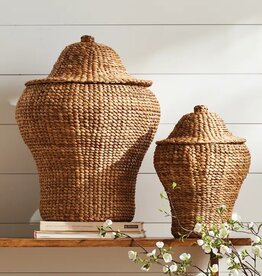 Napa Home & Garden Set of 2 Water Hyacinth Ginger Jars