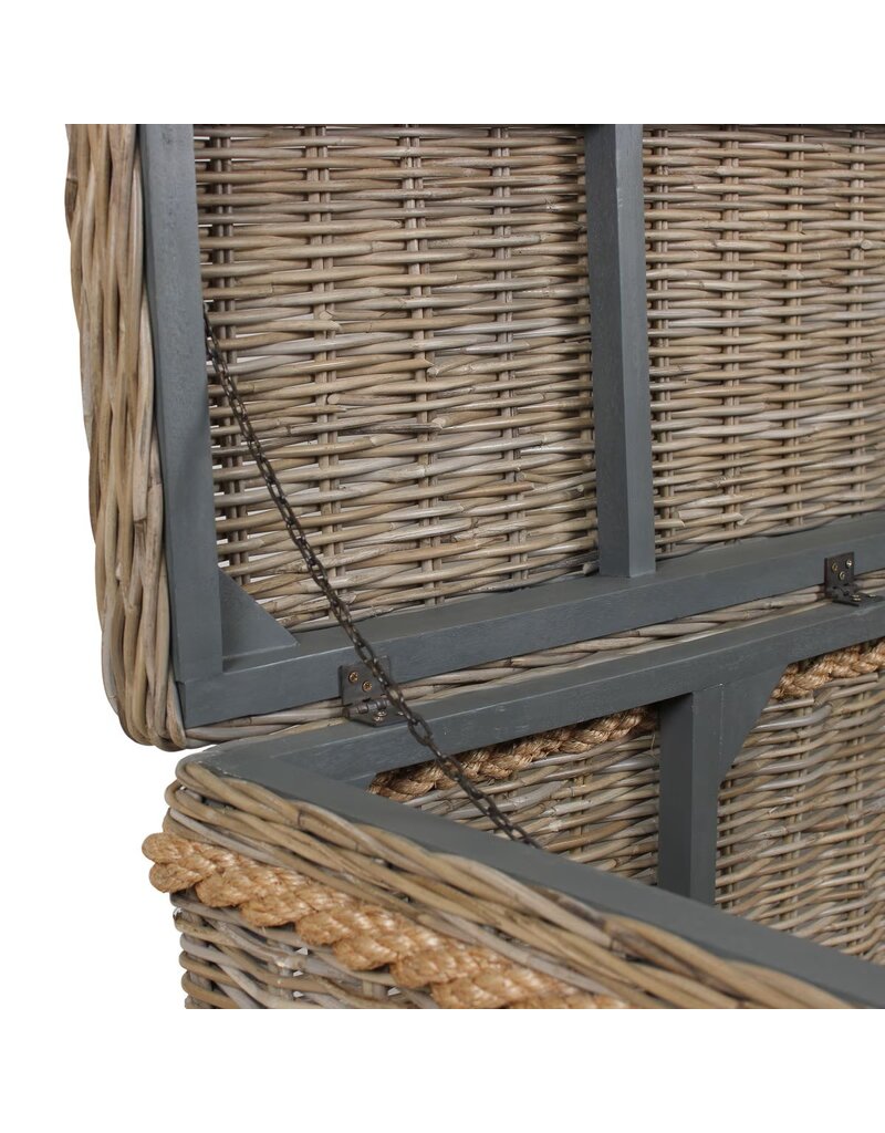 Sabrina Sabrina Basket Coffee Table w/Storage