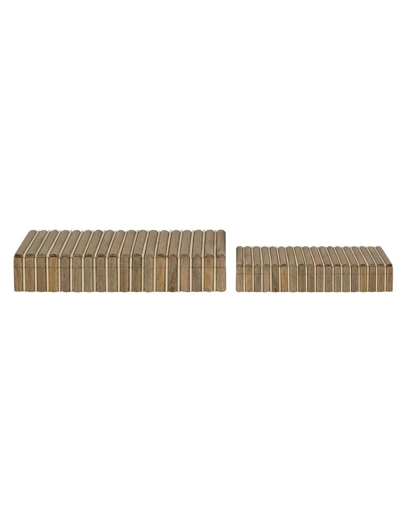 Mango Mangowood Decrorative Boxes, Set of 2