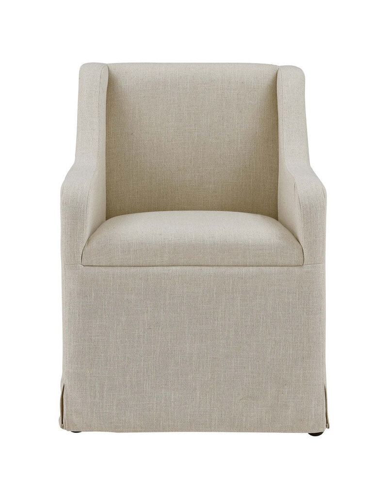 Barber Barber Dining Chair on Casters, Putty