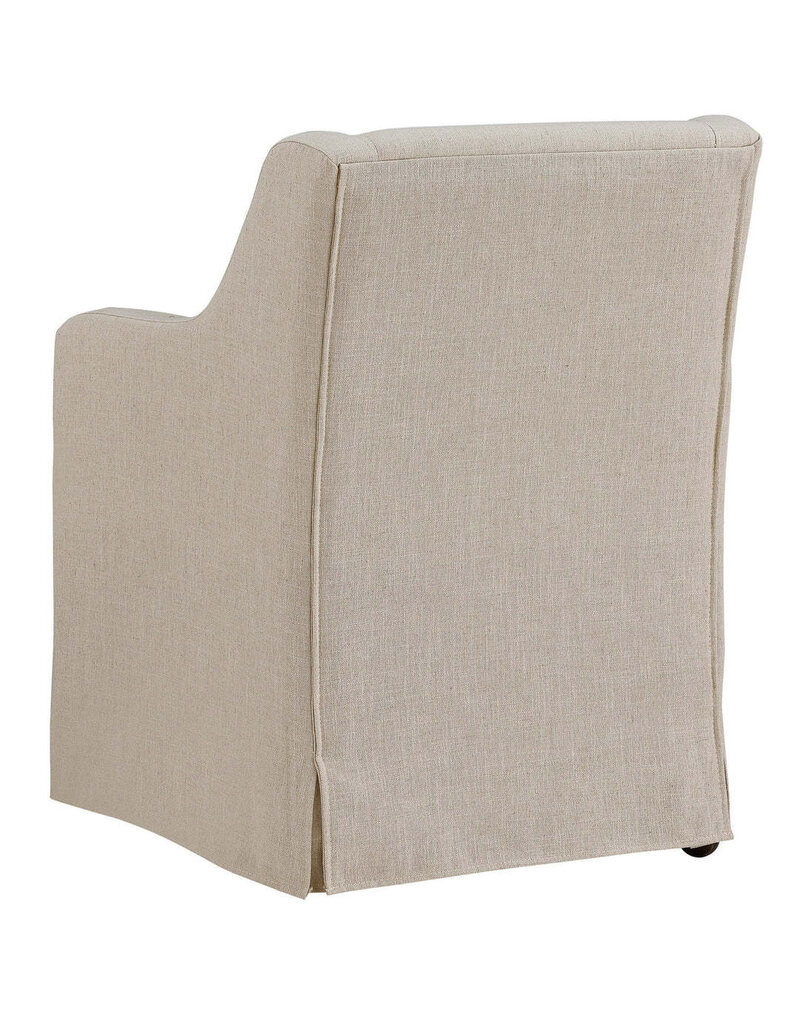 Barber Barber Dining Chair on Casters, Putty