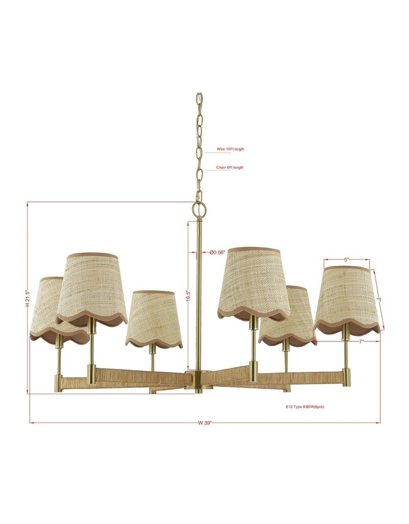 Beck Beck Chandelier