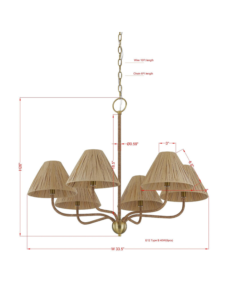 Rosalie Rosalie Chandelier