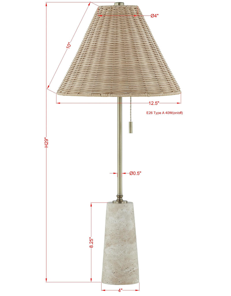 Lorraine Lorraine Buffet Lamp