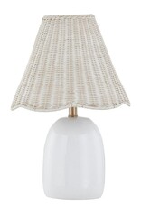 Praire Prairie Table Lamp, White