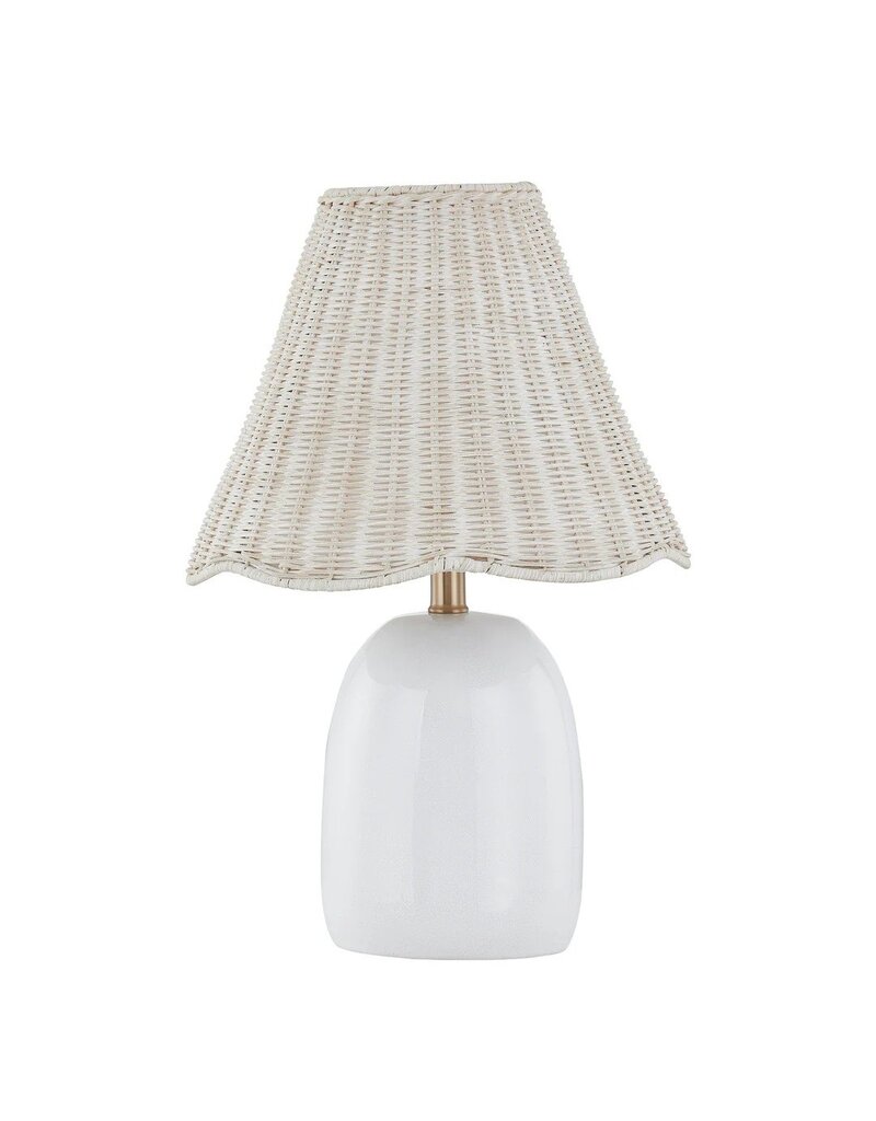 Praire Prairie Table Lamp, White