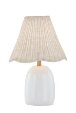Praire Prairie Table Lamp, White