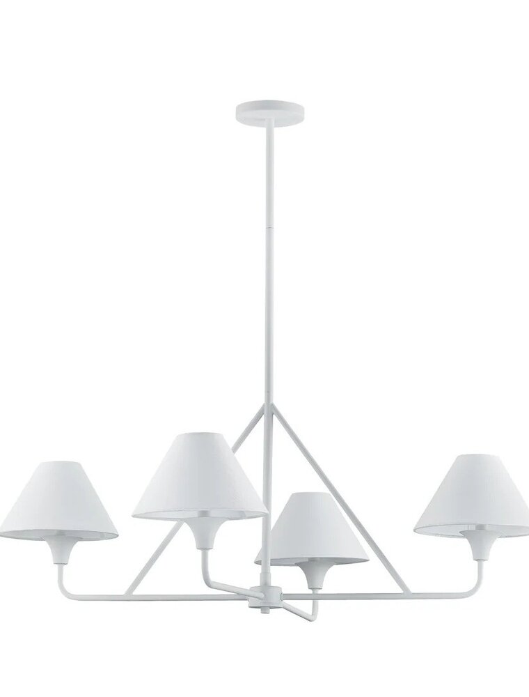 Daisy Daisy Chandelier, White