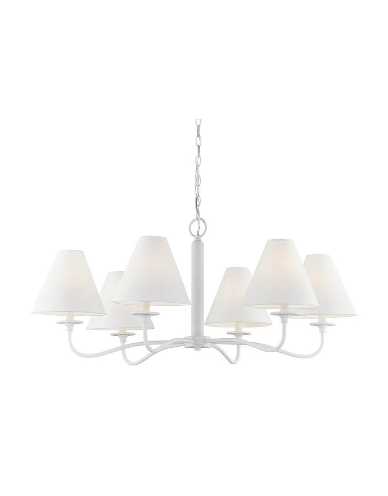 Hauser Hauser Chandelier, White