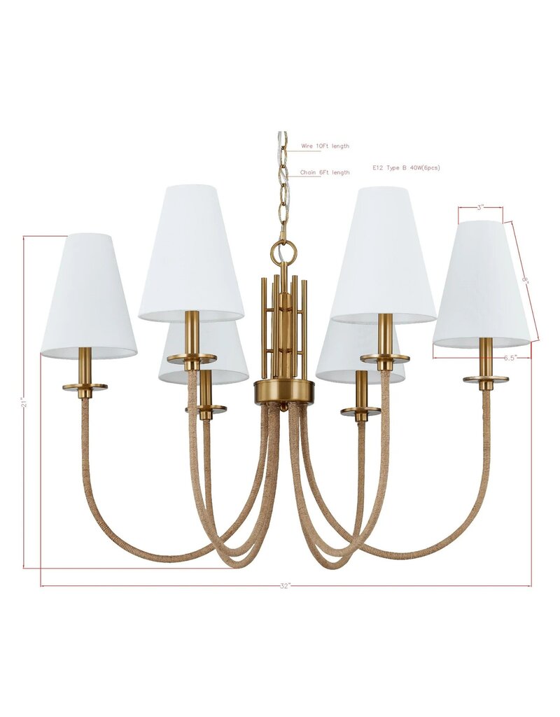 Juliet Juliet Chandelier