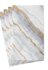 Caspari Guest Marble Grey