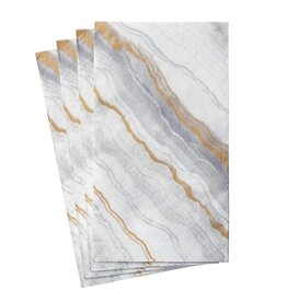 Caspari Guest Marble Grey