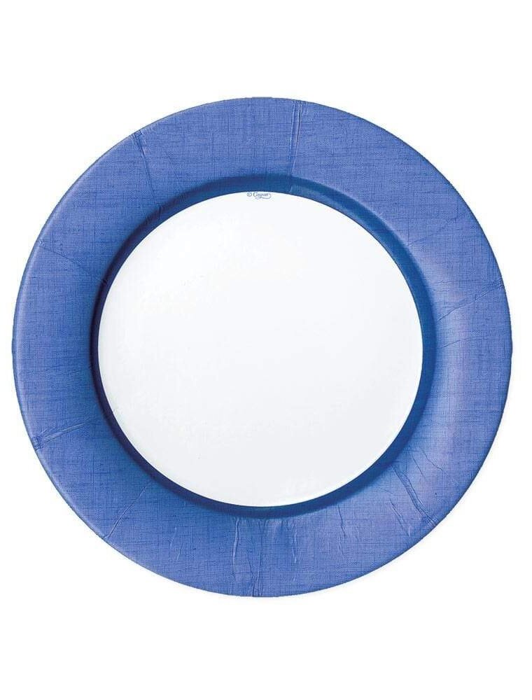 Caspari Salad/Dessert Linen Blue