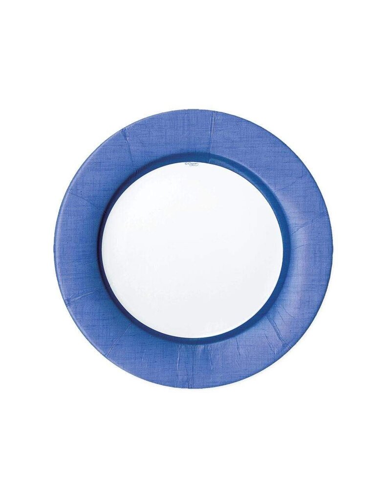 Caspari Salad/Dessert Linen Blue