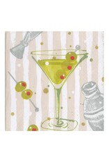 Caspari Cocktail Speakeasy