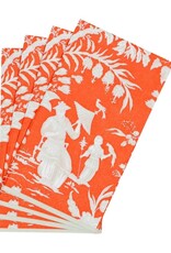 Caspari Guest Silk Road Toile Mandarin