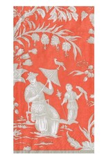 Caspari Guest Silk Road Toile Mandarin