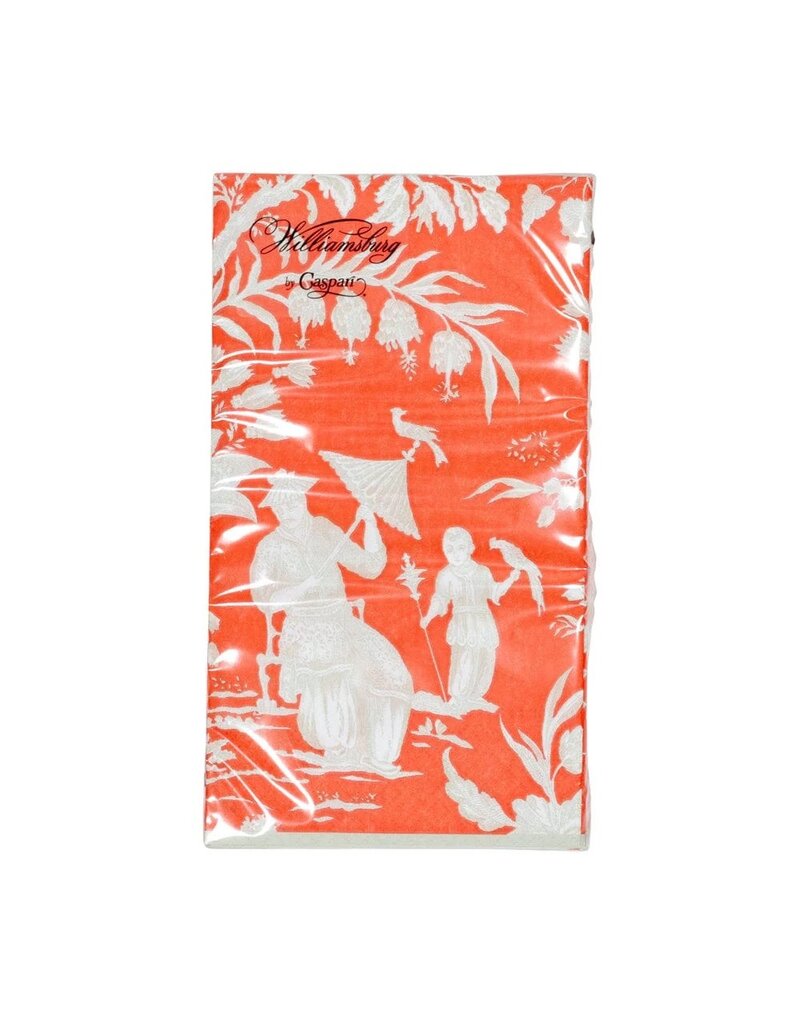 Caspari Guest Silk Road Toile Mandarin
