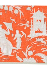 Caspari Cocktail Silk Road Toile Mandarin