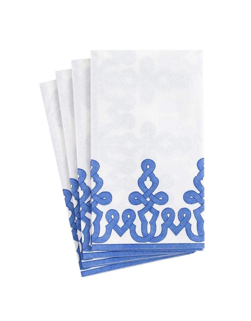 Caspari Guest Passementerie Riviera Blue