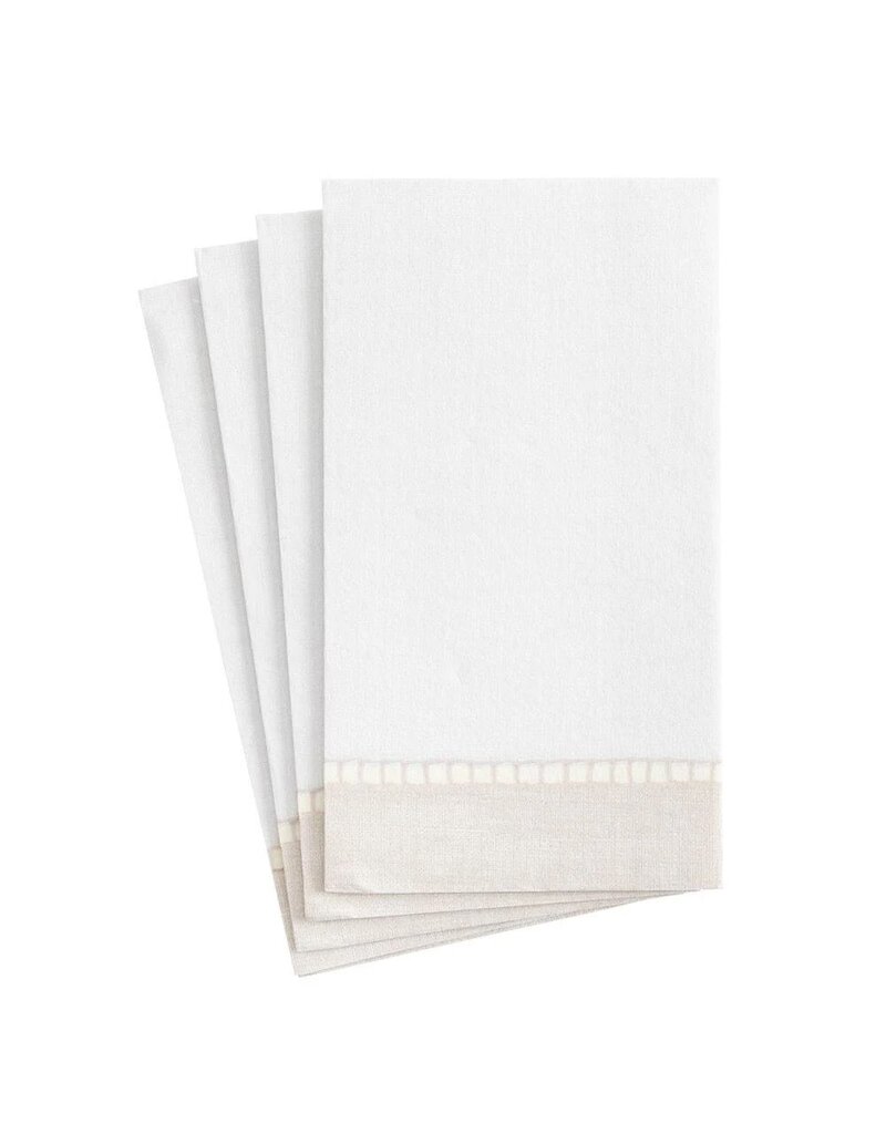 Caspari Guest Linen Natural
