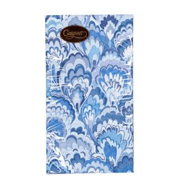 Caspari Guest Marbled Ceramica Indigo