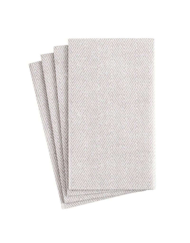 Caspari Guest Jute Flax Linen