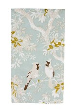 Caspari Guest Scenic Songbirds Celadon