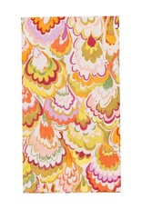 Caspari Guest Marbled Ceramica Raspberry