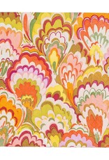 Caspari Cocktail Marbled Ceramica Raspberry