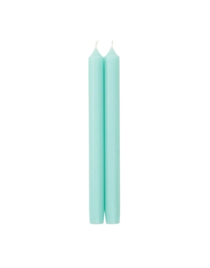 Caspari 10" Aqua Candle / Pair