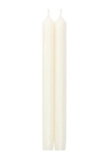 Caspari 10" White Candle / Pair