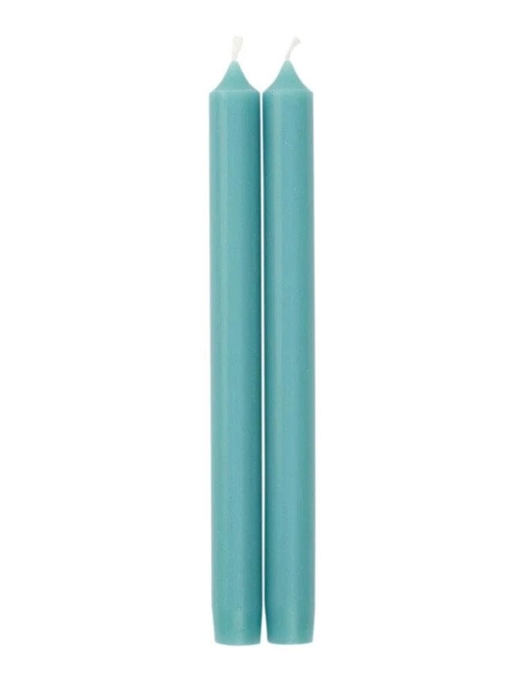 Caspari 10" Turquoise Candle / Pair