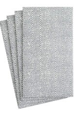 Caspari Guest Jute Charcoal
