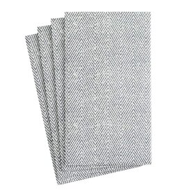 Caspari Guest Jute Charcoal