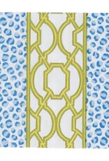 Caspari Cocktail Knots and Spots Blue/Green