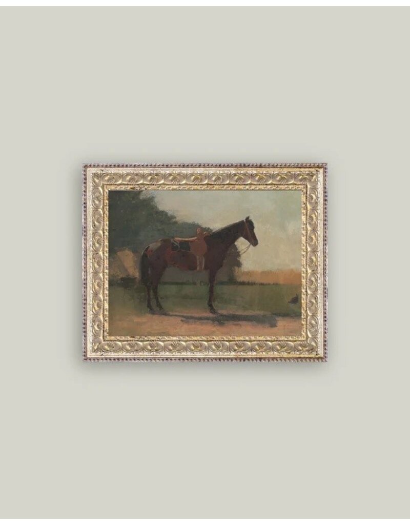 Petal Lane 10 x 8 Saddled Horse