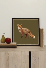 Petal Lane 8 x 8 Fox Closeup