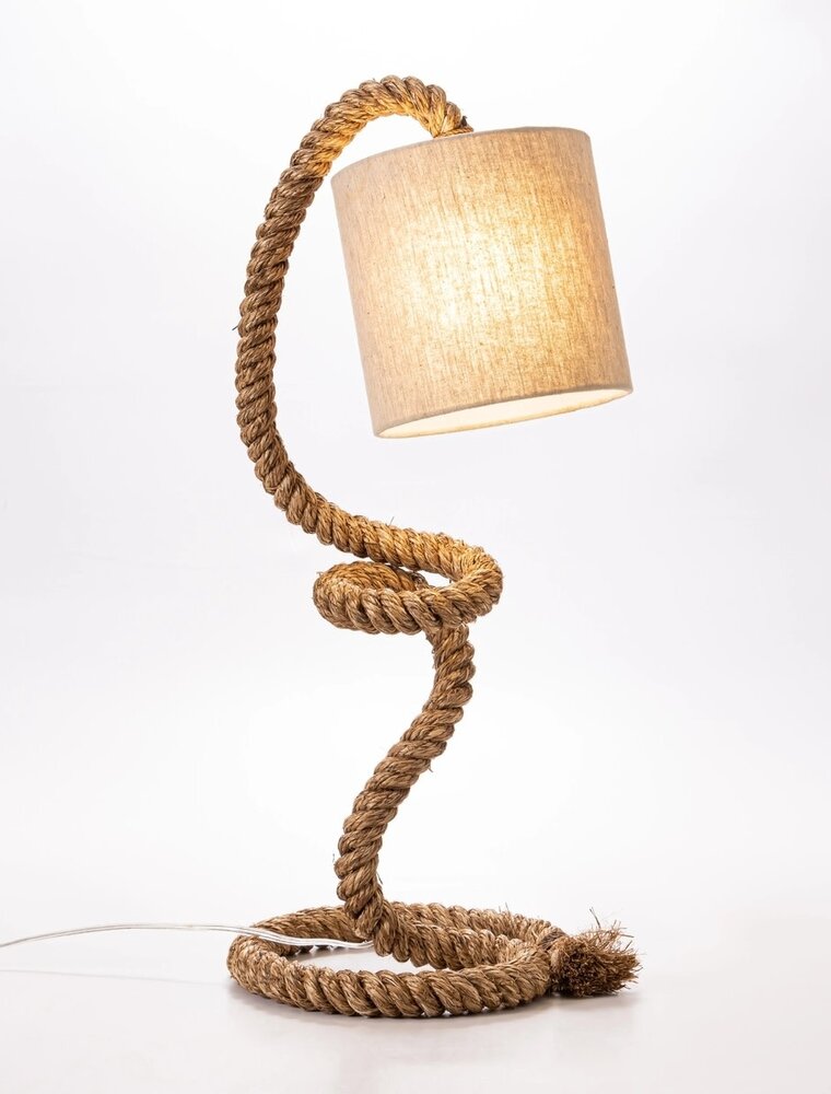 Continental Home Rope Table Lamp