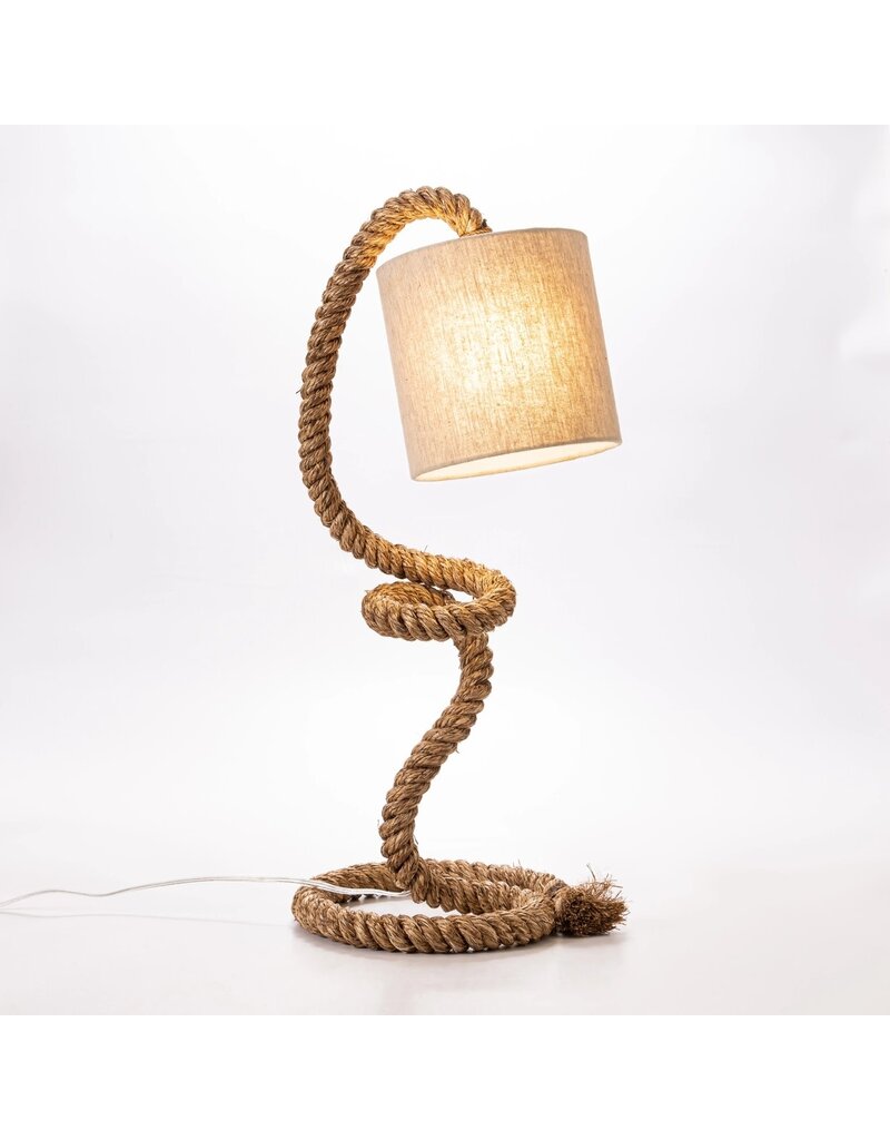 Continental Home Rope Table Lamp