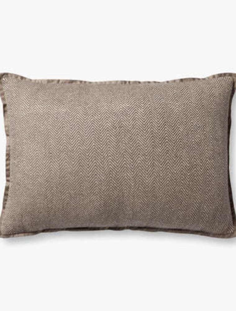LOLOI 16" x 26" Dark Taupe - Jean Stoffer, PJS0018